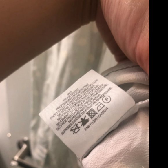 Tory Burch Button Down Pola Dot Silk Shirt Sz 0 - Picture 3 of 9